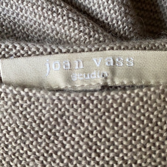 Joan Vaas Wool Blend Poncho Sweater NeverUsed - Picture 3 of 9